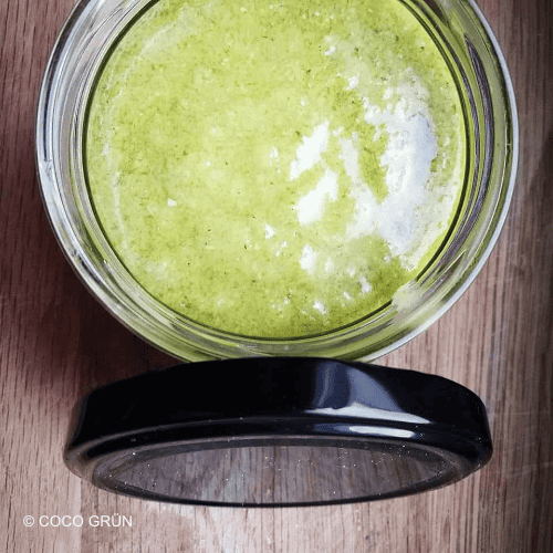 "Weißes" Bärlauchblütenpesto